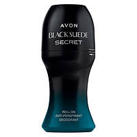 Дезодорант-антиперспірант з кульковим аплікатором Black Suede Secret Avon 50 мл