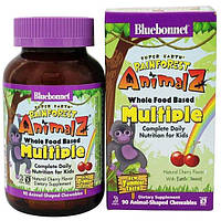 Витаминно-минеральный комплекс Bluebonnet Nutrition Rainforest Animalz, Multiple Complete Daily Nutrition For