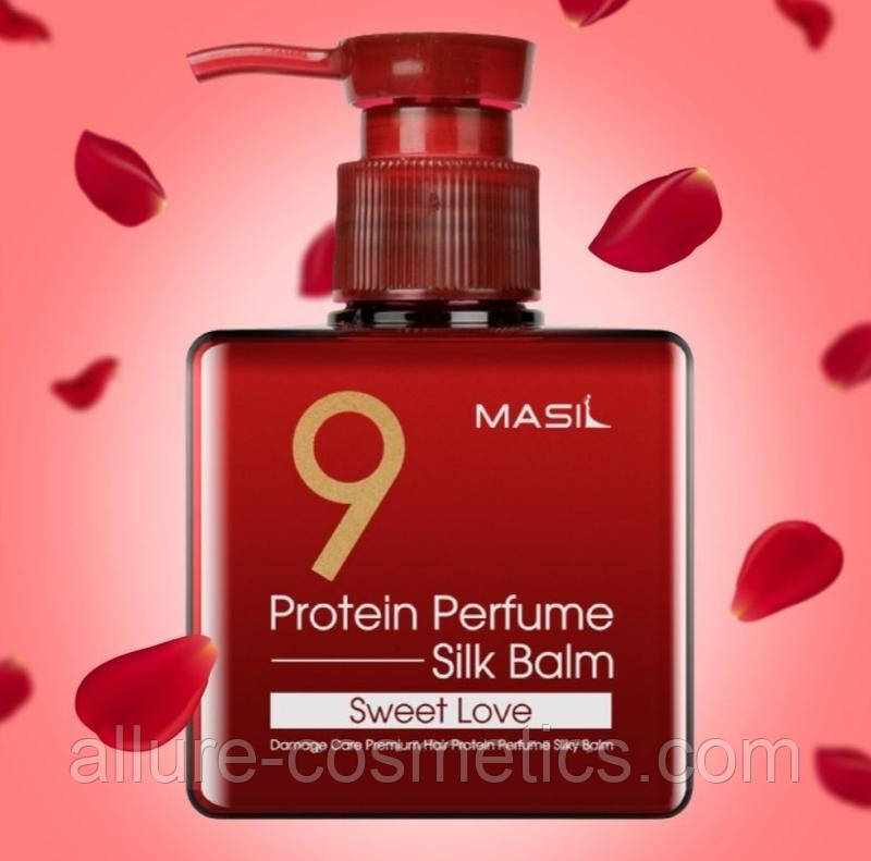 Незмивний бальзам для пошкодженого волосся Masil 9 Protein Perfume Silk Balm 180ml SWEET LOVE