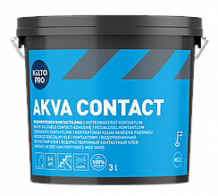 Контактний клей Kiilto Akva Contact, 3 л