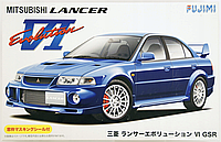 Сборная модель авто FUJIMI Mitsubishi Lancer Evolution EVO VI GSR 1/24