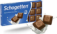 Шоколад молочный Schogetten Альпийское молоко 100 г (4000607850004)