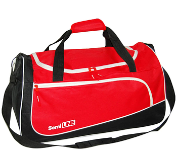 Сумка дорожня Туристична для подорожей Semi Line 44 Red/Black (3507-5) Польща