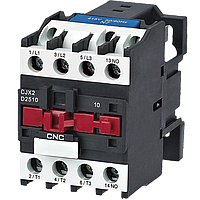 Пускатель электромагнитный CJX2-2510, 25A, АС3, катушка 380В, 1NO, 11кВт, CNC