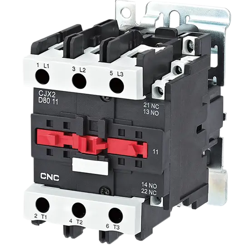 Пускач електромагнітний CJX2-8011, 80A, АС3, котушка 110В, NO+NC, 37кВт, CNC