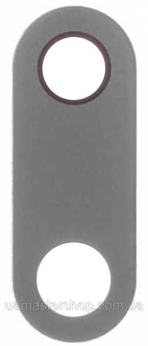 Скло камери Nokia 6 сріблясте без рамки, фото 1