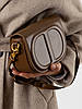 Сумка жіноча коричнева Oliaver сумка, фото 6