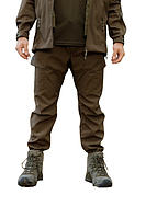 Тактичні штани SMILO cargo softshell olive XS