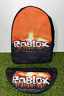 Набор подарочный Роблокс / рюкзак Roblox / бананка Roblox / рюкзак и сумка Роблокс