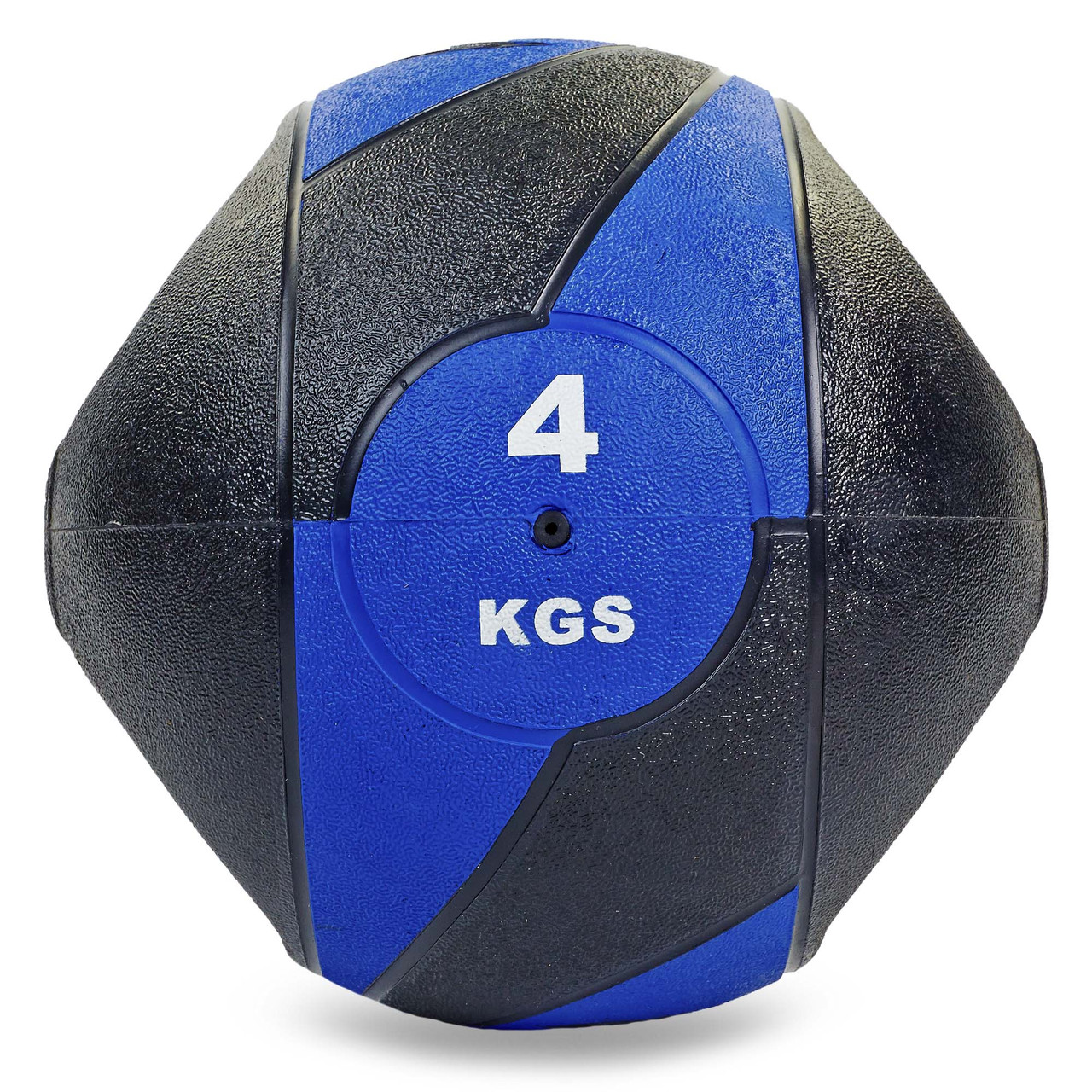 М'яч медичний медбол 4 кг із двома ручками Record Medicine Ball FI-5111-4