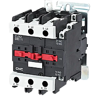 Пускатель электромагнитный CJX2-8011, 80A, АС3, катушка 42В, NO+NC, 37кВт, CNC