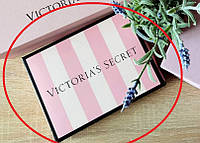 Женские кружевные стринги Бразилиана Victoria's Secret стразы, женские стринги Виктория Сикрет, стринги Виктор Средняя коробка на 3-5 шт, Розовый