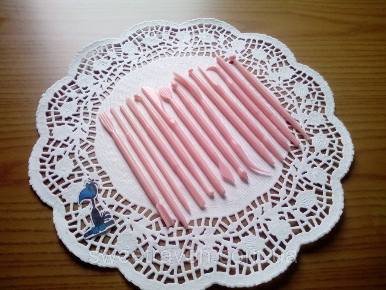 Набір інструментів для мастики з 14 інструментів, фото 1