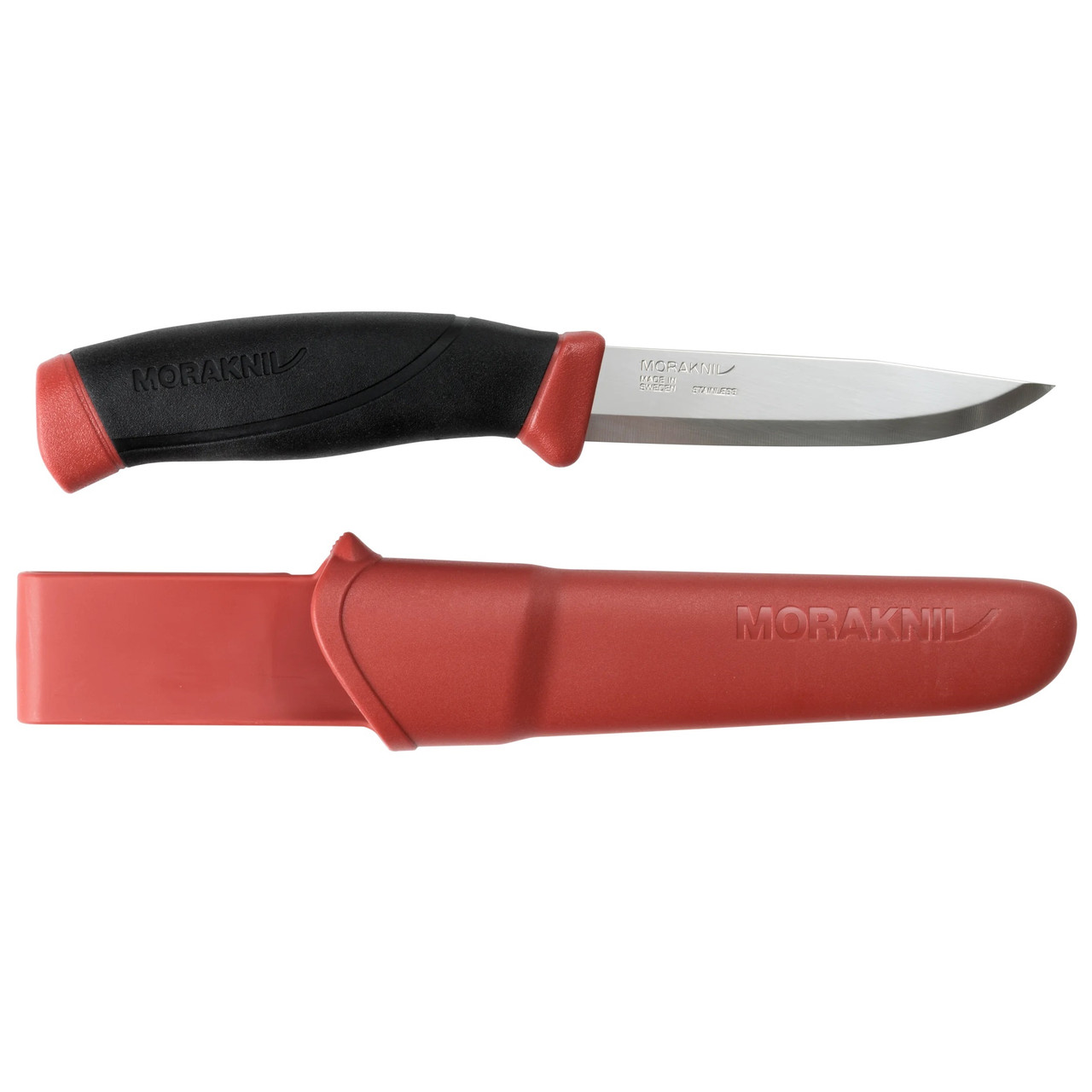 Туристичний ніж із чохлом Morakniv Companion (S) Dala Red Нержавіюча сталь (14071)