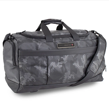 Сумка Дорожня Swissbrand Boxter Duffle Bag 46 Dark Camo (SWB_DBBOX) Швейцарія