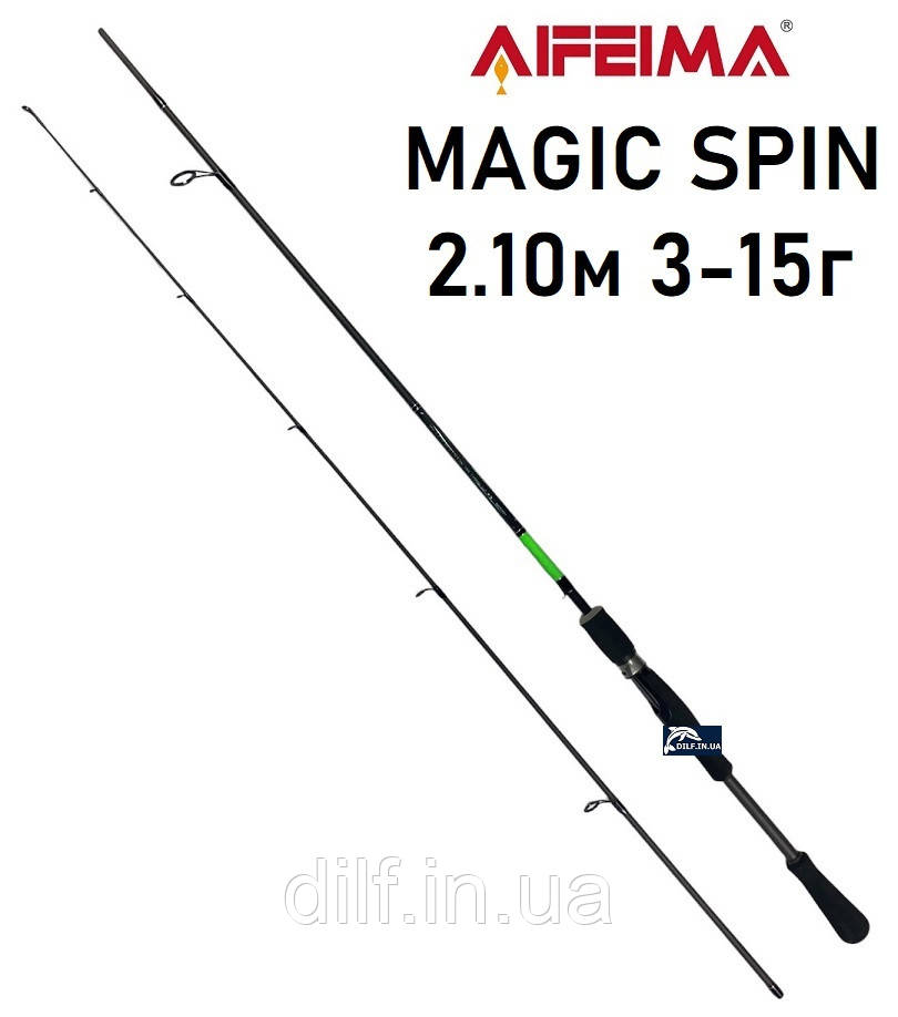 Спінінг Feima Magic Spin 2.10м 3-15г карбоновий штекерний