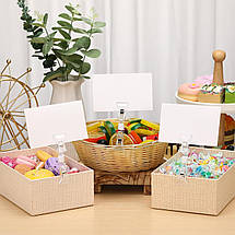 Прищіпка мала подвійна, Цінникоутримувач на прищіпці, Тримач цінника (5070), фото 5