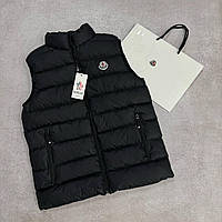 Мужская жилетка Moncler черная