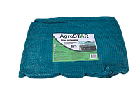 Сетка от сквозняков 3х10м 95% затеняющая зеленая AgroStar пакетированная от солнца на забор фасад для беседки