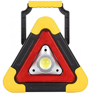 Багатофункціональний ліхтар прожектор Світлодіодний знак аварійної зупинки з підсвічуванням