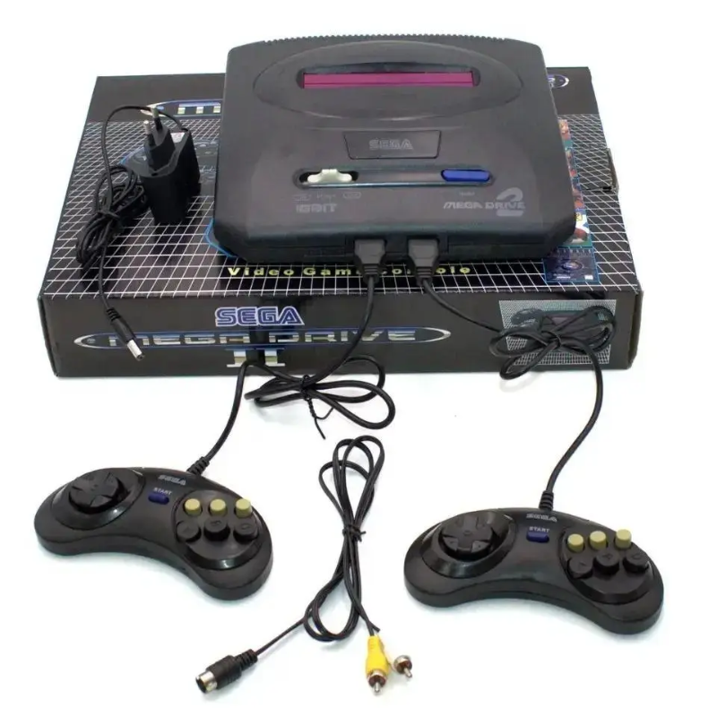 Портативна ігрова консоль Sega Mega Drive 2. Ігрова консоль з сумісністю картріджів