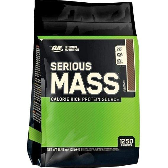 Гейнер Optimum Nutrition Serious Mass 5455 g /16 servings/ Chocolate