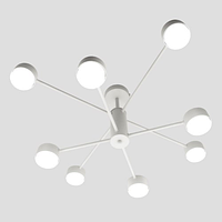 Люстра Luminaria RAY 8xGX53 (4+4) WHITE 780х300мм 220V IP20