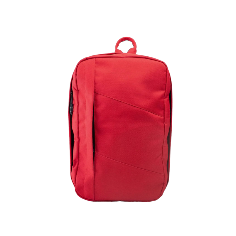Стильний трендовий рюкзак для локомотивів для ryanair і wizzair червоний, фото 2