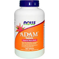 Витаминно-минеральный комплекс NOW Foods ADAM, Superior Men's Multi 120 Tabs