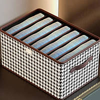 Коробка-органайзер для зберігання білизни STENSON 7 відділень 44 х 30 х 20 см (4430207WCJ)