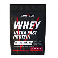 Протеин Vansiton Whey Ultra Fast Protein 900 g /30 servings/ Cherry