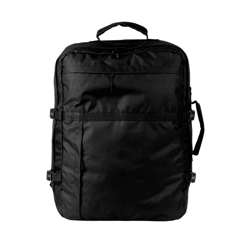 Рюкзак для ручної поклажі 55x40x20 для авіаперельотів, МАУ, Ernest чорний, фото 2