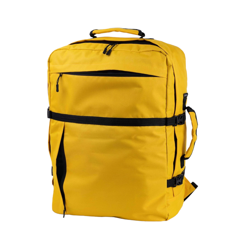 Сумка-рюкзак трансформер для ручної поклажі 55x40x20 MaУ, Ernest, SkyUp жовтий, фото 2