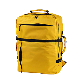 Сумка-рюкзак трансформер для ручної поклажі 55x40x20 MaУ, Ernest, SkyUp жовтий