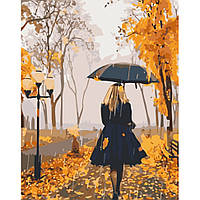 Картина по номерам без подрамника "Осенняя элегантность" Art Craft 10022-ACNF 40х50 см GRI