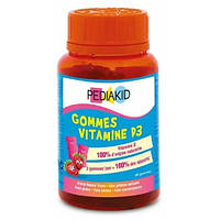 Витамин D Pediakid Gommes Vitamine D3 60 Chewable Tabs Strawberry