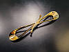 Ручка скоба Infinity модерн 133-160 Gold золото глянець 160 мм, фото 7