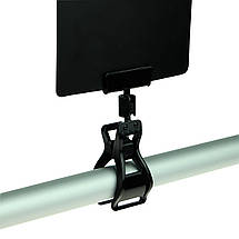 Цінникотримач з табличкою 5 шт. упаковка, А7 чорний 104*73 мм, Прищіпка з тримачем 50 мм та табличкою А7, фото 2