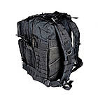 Рюкзак тактичний MOLLE Чорний 45 літрів, фото 4