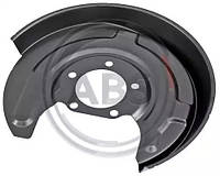 Защита тормозного диска (заднего) Audi A6/VW Passat 97-05 Пр., ABS (11029)