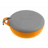 Миска термо Delta Bowl Orange/Grey, 800 мл от Sea to Summit - с ручкой , с крышкой-тарелкой-доской