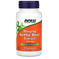 Комплекс для здоровья предстательной железы NOW Foods Nettle Root 250 mg 90 Veg Caps