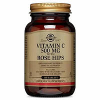 Витамин C Solgar Vitamin C with Rose Hips 500 mg 100 Tabs