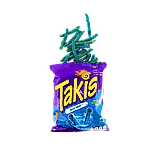 Снеки Takis Blue Heat Hot Chili Tortilla Chips 92g, фото 2