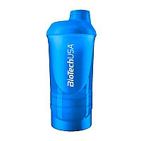 Шейкер BioTechUSA Shaker Wave+ 600 ml Blue