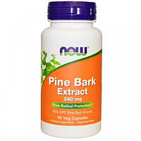 Пикногенол NOW Foods Pine Bark Extract 240 mg 90 Veg Caps