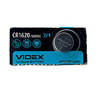 Батарейка круглая (таблетка) Videx CR1620 литиевая
