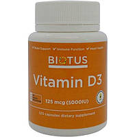 Витамин D Biotus Vitamin D3 1000 ME 120 Caps BIO-530050