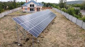Мережева сонячна електростанція 15кВт, 380 Вольт, В, V комплект СЕС, під зелений тариф ферми, складів