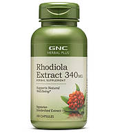 Радиола GNC Herbal Plus Rhodiola Extract 340 mg 100 Caps